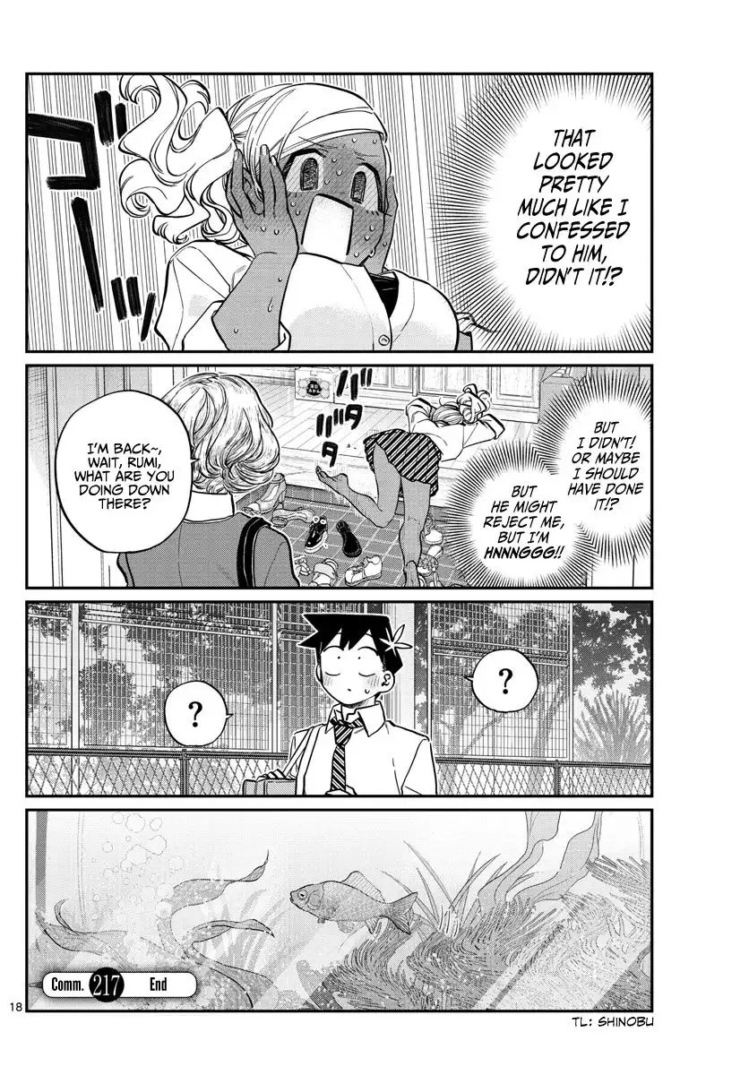 Komi-san wa Komyushou Desu Chapter 217 18